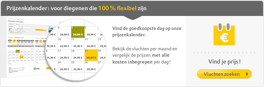 Goedkope vluchten, vliegtuigtickets en vluchtaanbiedingen