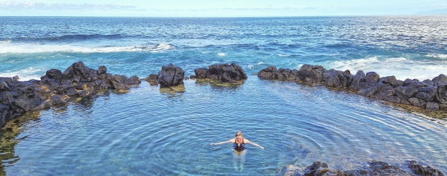 Piscinas naturales en Tenerife