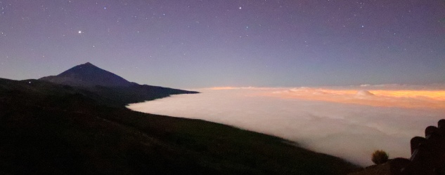 Cielo estrellado en Tenerife