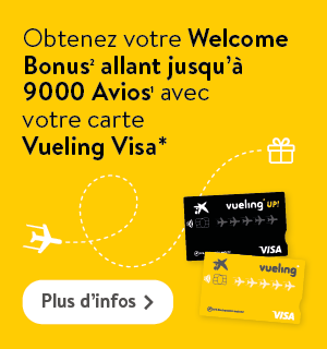 Découvrez la Vueling Visa :
